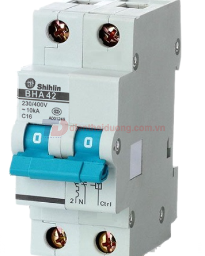 MCB SHIHLIN 2P 20A 10kA ( BHA-B4 )