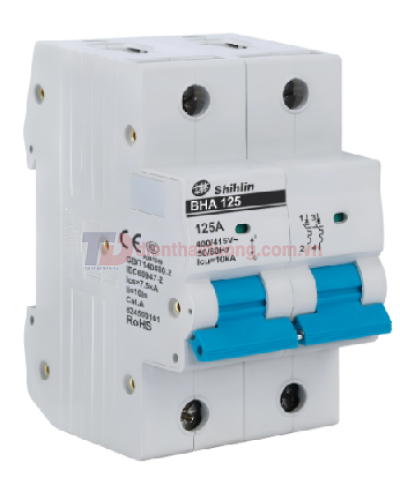 MCB SHIHLIN 2P 100A 10kA ( BHA125 )