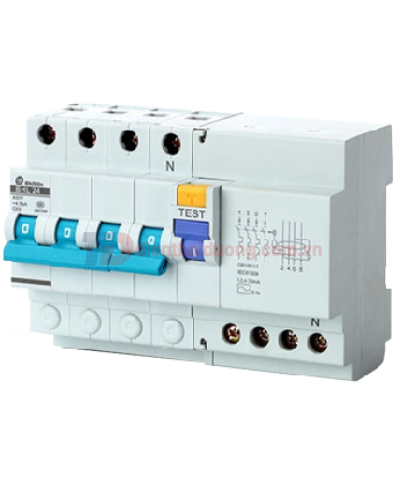 RCBO SHIHLIN 4P 10A 6kA 30mA ( BHL )