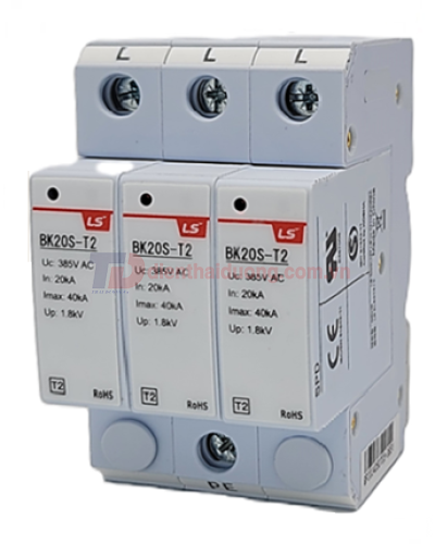 Chống sét lan truyền 3P 385V 40kA class II ( BK20S-T2 )