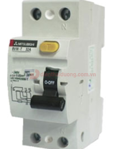 RCCB MITSUBISHI 2P 100A 30mA/100mA/300mA ( BVW-T )