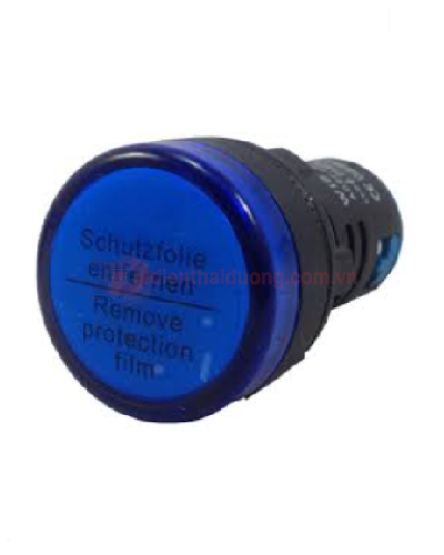 Đèn báo led CNC Ø22 màu xanh dương 220VAC ( AD22-22DS )