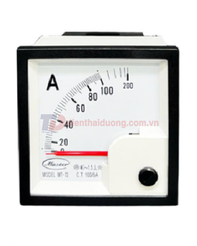 Đồng hồ Ampe đo trực tiếp MASTER 10A size: 72x72 ( MT-72 )