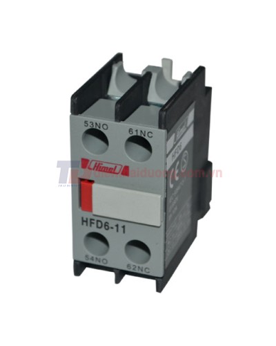 Tiếp điểm phụ loại lắp ở mặt trên 1NO+1NC ( HFD611 )