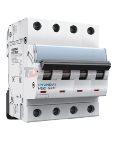 MCB HYUNDAI 4P 63A 10kA ( HGD63H )
