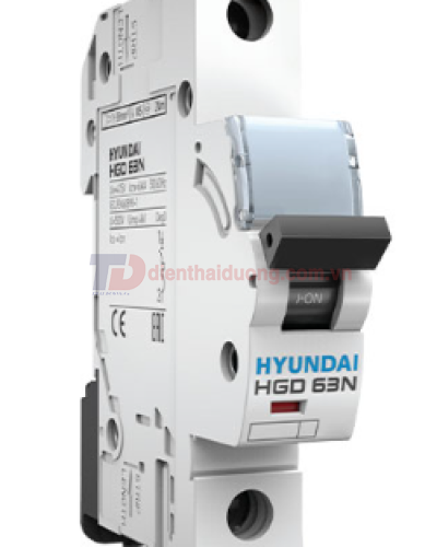 MCB HYUNDAI 1P 20A 6kA ( HGD63N )