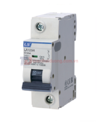 MCB LS 1P 125A 10kA ( LA125H )