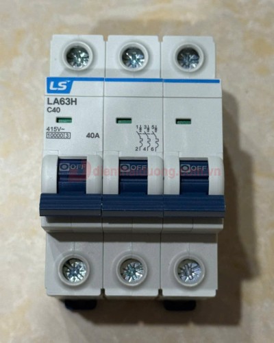 MCB LS 3P 40A 10kA ( LA63H )