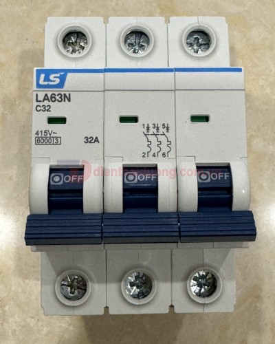 MCB LS 3P 32A 6kA ( LA63N )