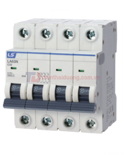 MCB LS 4P 16A 6kA ( LA63N )