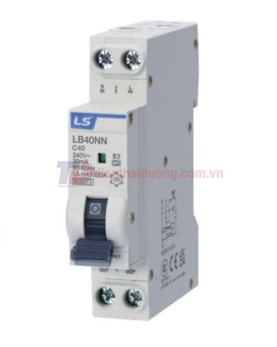 RCBO LS 1P+N 10A 6KA 30mA  ( LB40NN )