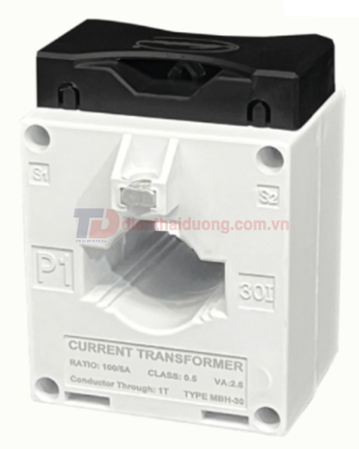 Biến dòng đo lường MASTER hộp nhựa MBH 100/5A CL0,5 2,5VA ( MBH-30 )