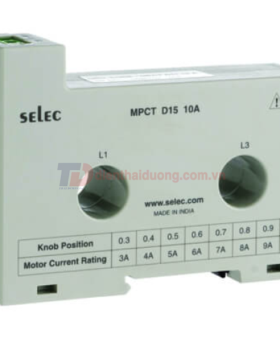 Biến dòng bảo vệ động cơ SELEC MPCT D15 80A