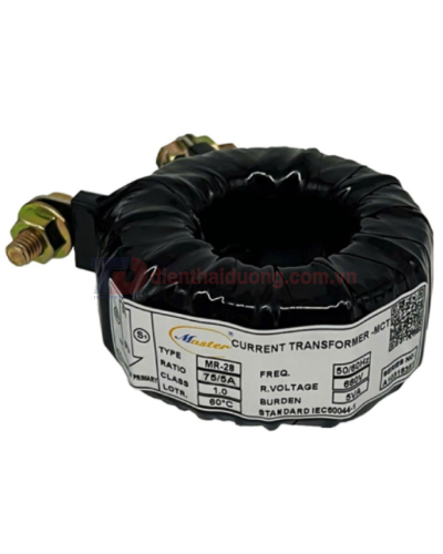 Biến dòng đo lường MASTER băng quấn MR 75/5A CL3 5VA ( MR-28 )
