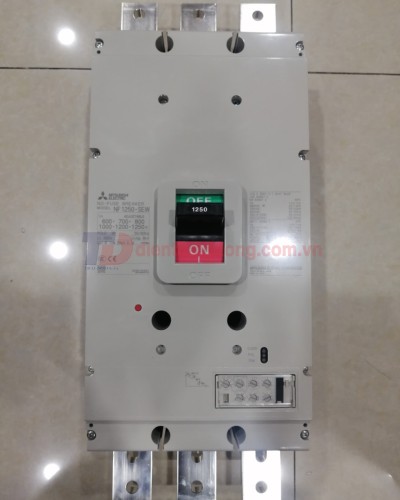 MCCB MITSUBISHI 3P 1250A 85kA chỉnh dòng 0.5-1.0*In ( NF1250-SEW )