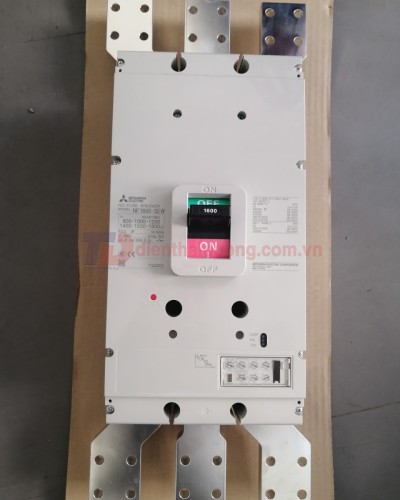 MCCB MITSUBISHI 3P 1600A 85kA chỉnh dòng 0.5-1.0*In ( NF1600-SEW )