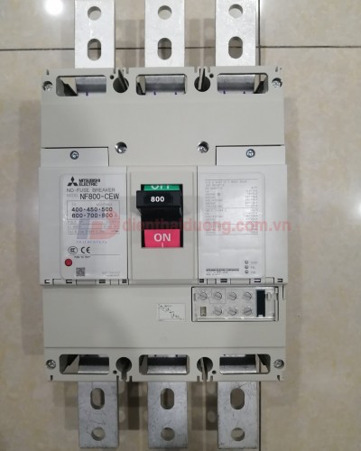 MCCB MITSUBISHI 3P 800A 36kA chỉnh dòng 0.5-1.0*In ( NF800-CEW )