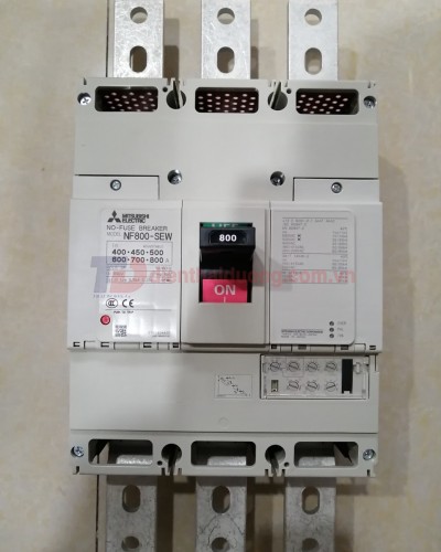 MCCB MITSUBISHI 3P 800A 50kA chỉnh dòng 0.5-1.0*In ( NF800-SEW )