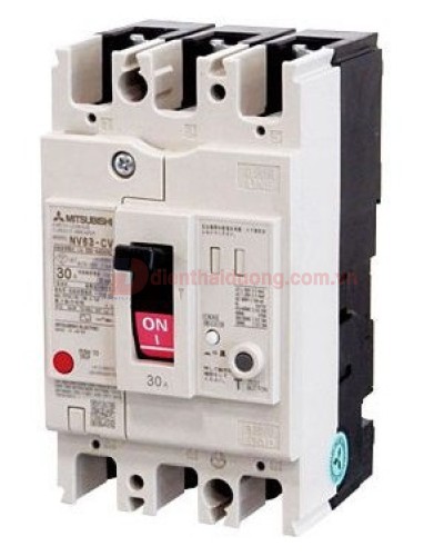 ELCB MITSUBISHI 3P 5A 7.5kA 30mA hoặc 1.2.500mA ( NV63-SV )