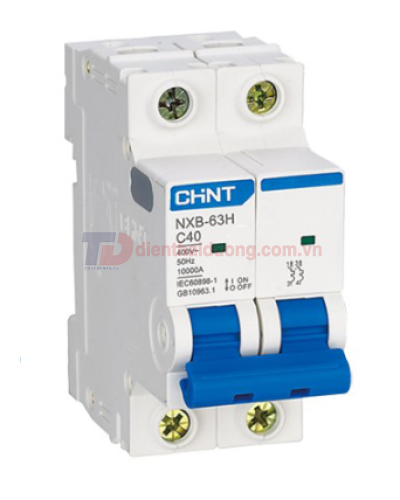 MCB CHINT 2P 16A 10kA ( NXB-63H )