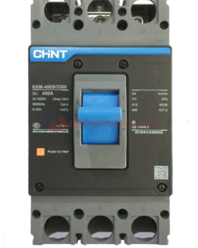 MCCB CHINT 3P 315A 50kA ( NXM-400S/3300 )