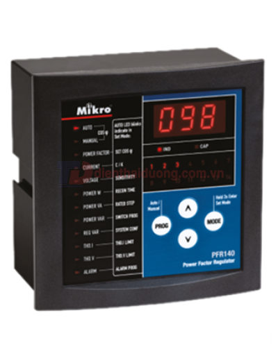 Bộ điều khiển tụ bù 14 cấp MIKRO PFR140-415A (RX)