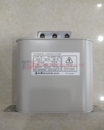 TỤ BÙ DẦU SHIZUKI 3P 10KVAr 415V ( RF-T41510 )