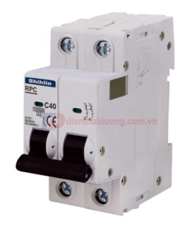 MCB SHIHLIN 2P 25A 10kA ( RPC-H )