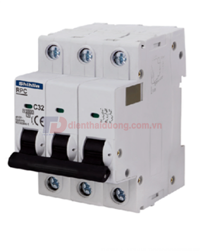 MCB SHIHLIN 3P 25A 6kA ( RPC )