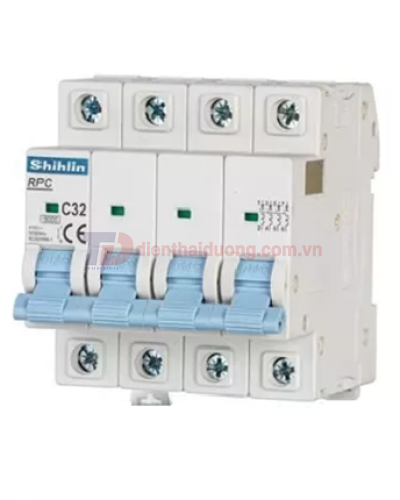 MCB SHIHLIN 4P 6A 10kA ( RPC-H )