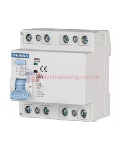 RCCB SHIHLIN 3P+N 32A 30/100/300mA ( RPV )