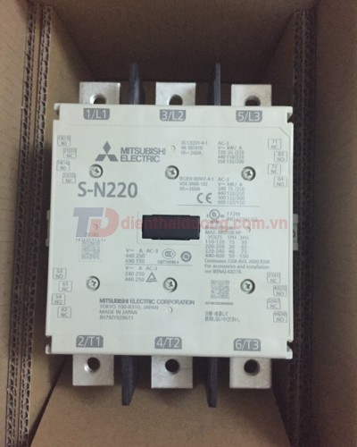 CONTACTOR MITSUBISHI 3P 250A ( S-N220 )