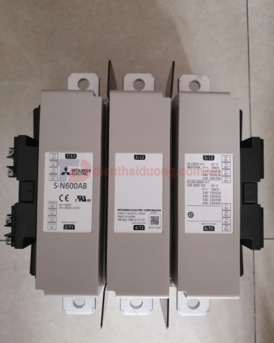 CONTACTOR MITSUBISHI 3P 630A ( S-N600AB )
