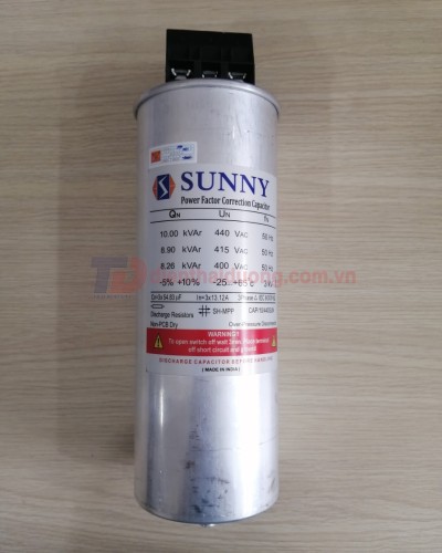 Tụ bù khô SUNNY 3P 10KVAr 440V ( CAP/10/440SUN )