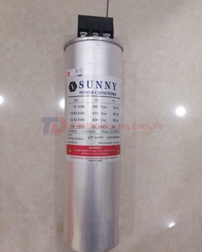 Tụ bù khô SUNNY 3P 15KVAr 440V ( CAP/15/440SUN )