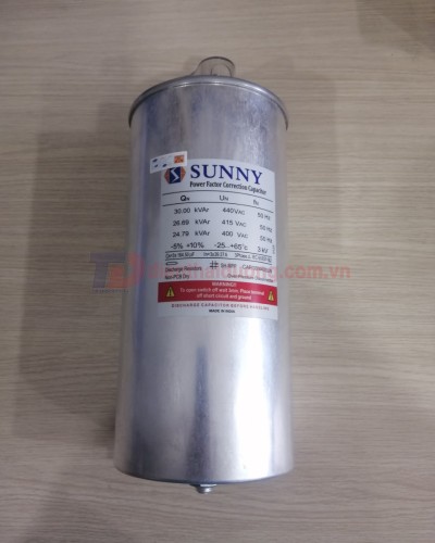 Tụ bù khô SUNNY 3P 30KVAr 440V ( CAP/30/440SUN )