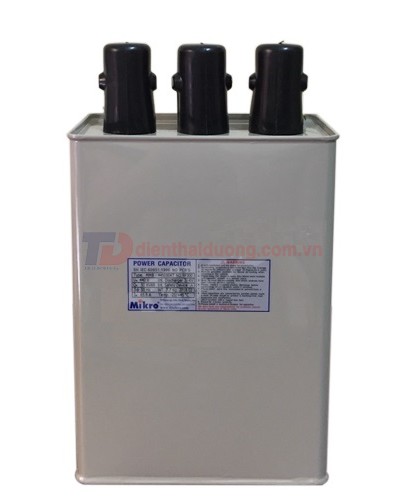 Tụ bù dầu MIKRO 3P 40KVAr 440V ( MMB-445040KT )