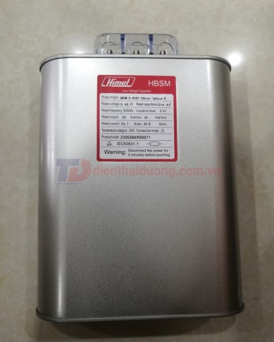 Tụ bù vuông Himel 3P 20KVAr 450V ( HBSM00450002003D )