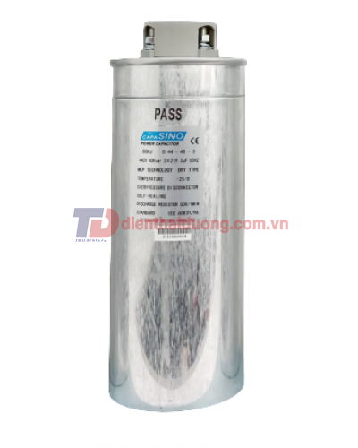 TỤ BÙ KHÔ SINO 3P 50KVAr 440V ( SGKJ-0.44-50-3 )