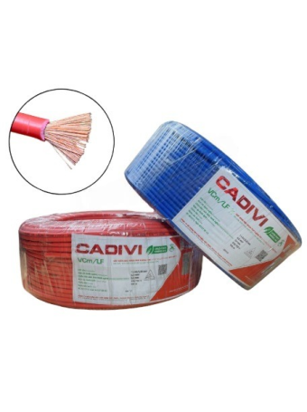 Dây đồng đơn mềm vỏ PVC không chì 90ºC VCm/LF 1mm2 - 0.6/1kV